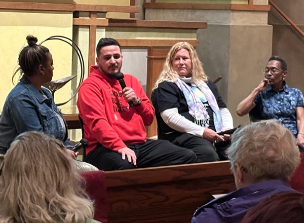 OEFF host venue with audience seating and screening setup